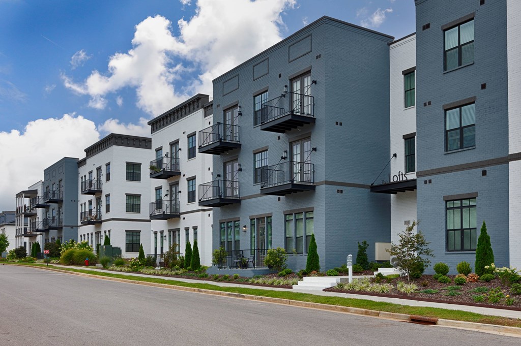 Exterior View With Architectural Details at The Lofts at Town Madison, Madison, 35758