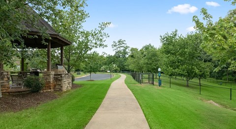 Green Space Walking Path at The Villas at Nature Walk, Huntsville, AL