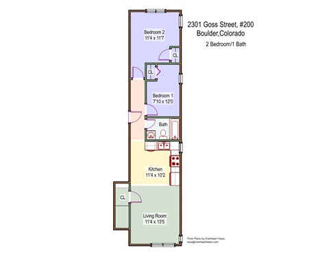 2301 Goss Street 200 Floor Plan