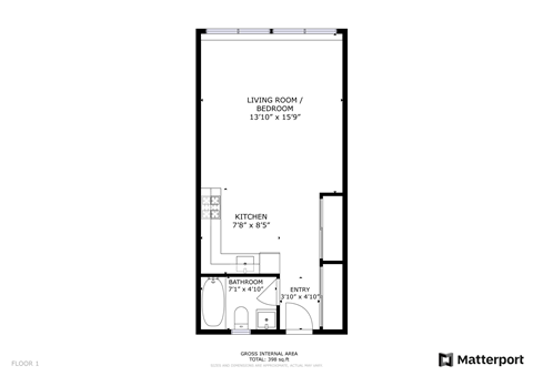 bedroom floor plan | the mansions on the park