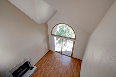 1085 Broadway #19 Living Room from Loft view