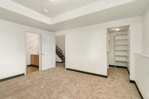 ample bedroom at glenmoor