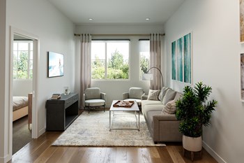 14th & Jay Interior Living Area 1405 Jay Street 1-2 Beds Apartment for Rent - Photo Gallery 4