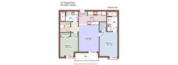 Two Bed Two Bath Prospect Station