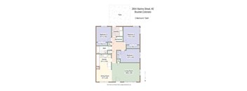 2804 Marine #2 Floorplan