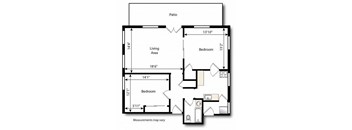 2 Bed 1 Bath