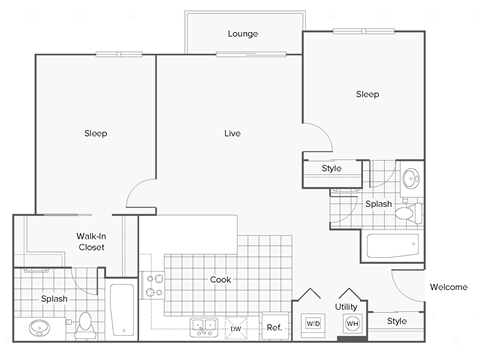 1050 Hobbit St 1-3 Beds Apartment, Student, CSU, Fort Collins, Luxury for Rent - Photo Gallery 56