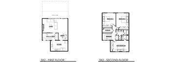 3 Bed 2 Bath Townhouse