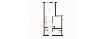 bedroom floor plan | apartments for rent in brookhaven ga | the mille brook