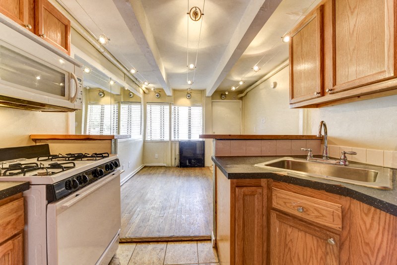 Kitchen With Custom Maple Cabinetry at -Buffalo Canyon-, Boulder, 80303