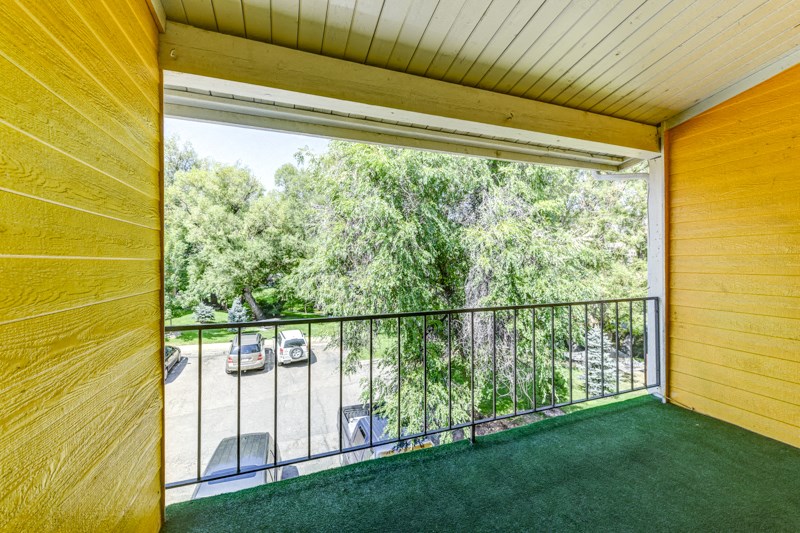 Balcony And Patio at -Buffalo Canyon-, Colorado