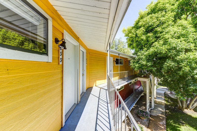 Screened Balcony at -Buffalo Canyon-, Boulder, CO, 80303