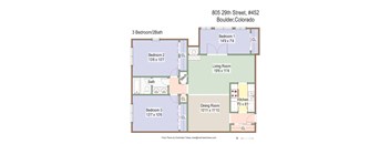 805 29th Street #452 Floor Plan