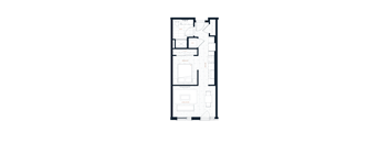 floor plan of the upper floor of a house