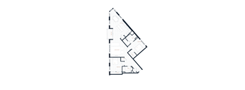 floor plan of the first floor of a modern house