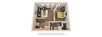 Top Floor; Pool-Side + Designer Kitchen & AC