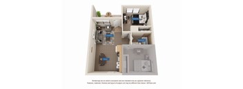 Individual Lease - 2 bed 1 bath - Shared Bath