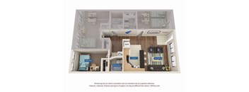 1 Bed - 3 Bed 3 Bath - Private Bath