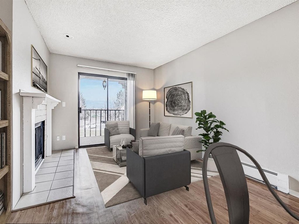 Henley and Remy Apartments Living Room