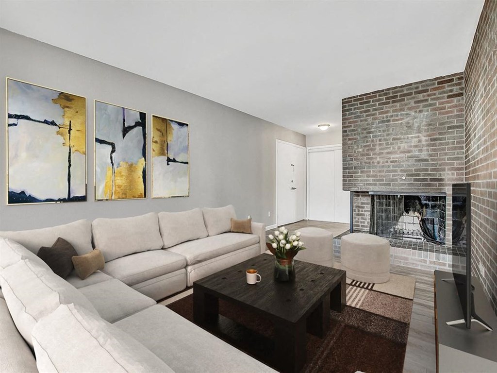 Living Room Henley and Remy Apartments