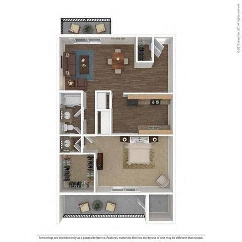 1 Bed 1 Bath - Henley