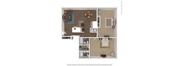 2 Bed 2 Bath - Remy