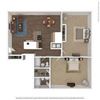 2 Bed 2 Bath - Remy