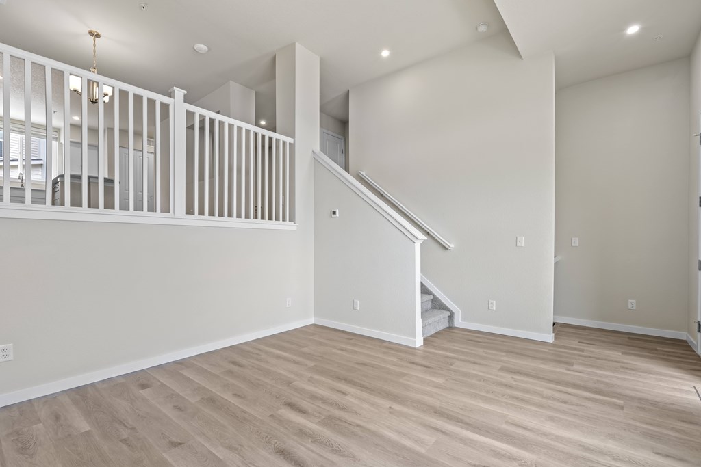Wood-style Flooring at The Townhomes at Pine Drive, Parker, CO