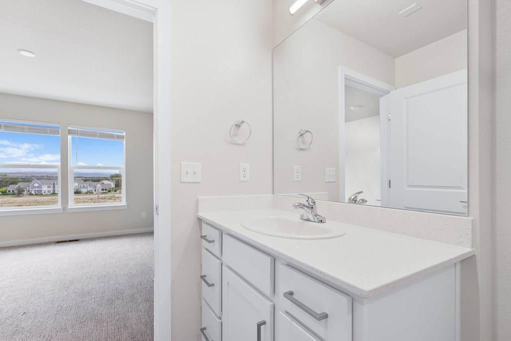 Bathroom With Adequate Storage at The Townhomes at Pine Drive, Colorado