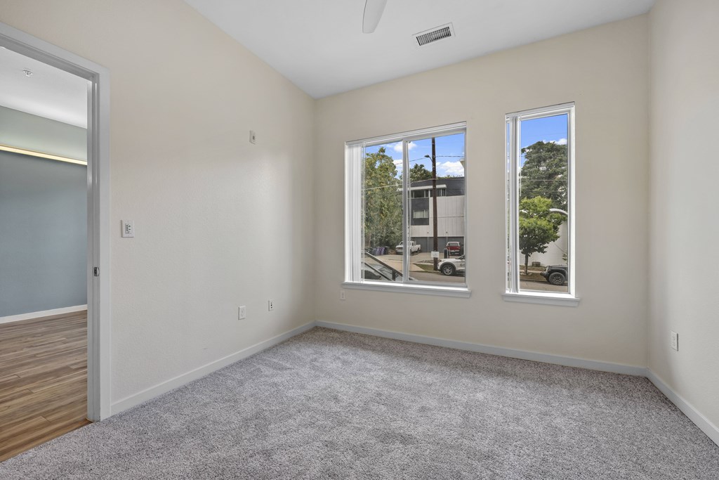 Carpeted Bedroom at B Street Lohi Apartments, Colorado, 80211