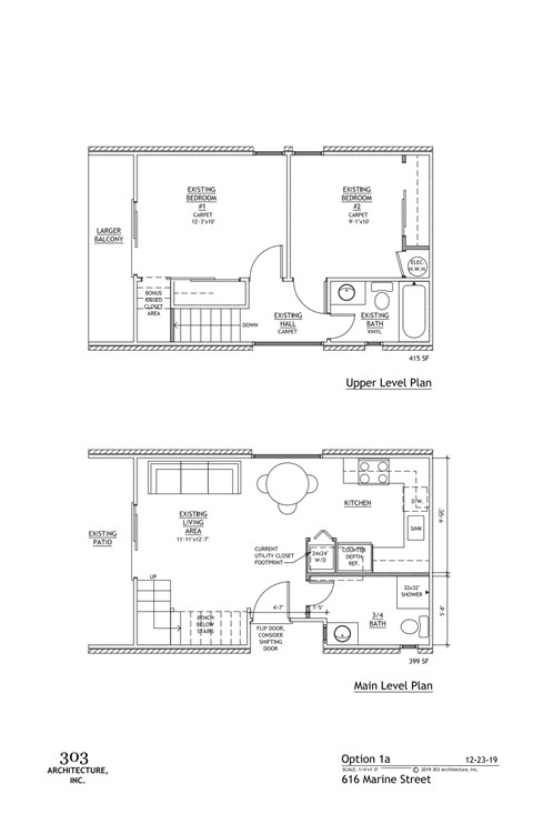 616 Marine St Floor Plan