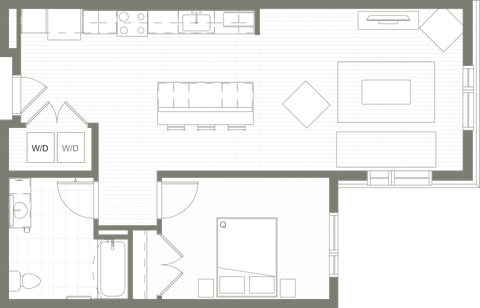 a blueprint of a floor plan of a house