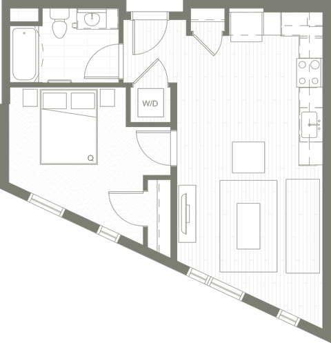 a blueprint of a floor plan of a building