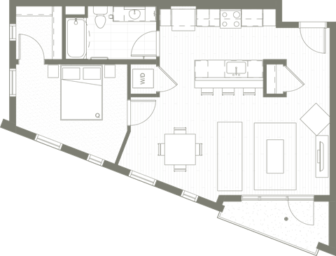 a blueprint of a floor plan of a building