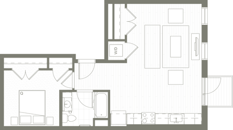 a blueprint of a floor plan of a house