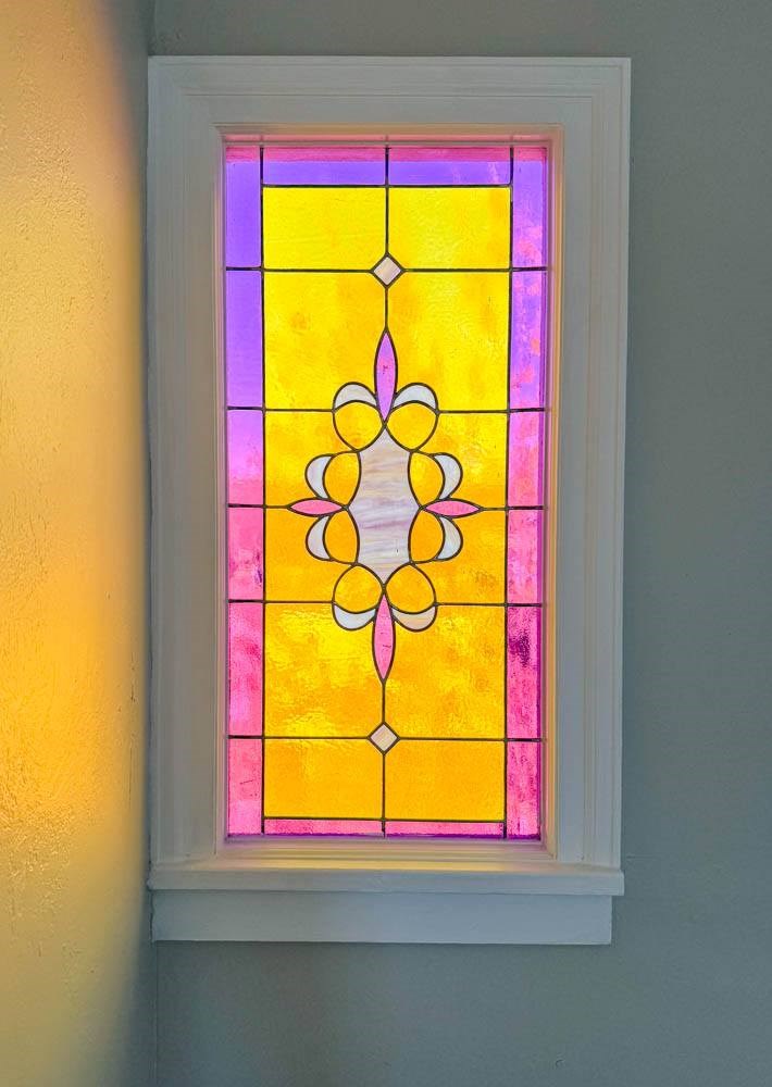 stained glass windows
