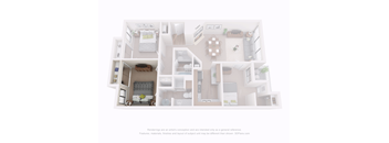 Individual Bedroom (w/ Roommates in a 3-Bedroom)