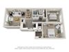 2 Bed 1 Bath - 880sqft
