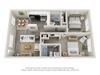 2 Bed 2 Bath