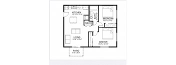 a floor plan of a house