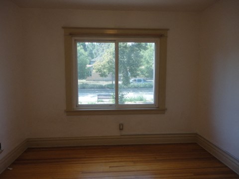 another view of the window in the living room