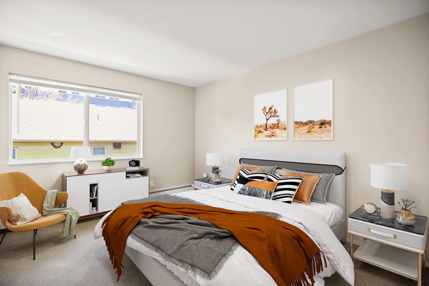 Staged Bedroom - Photo Gallery
