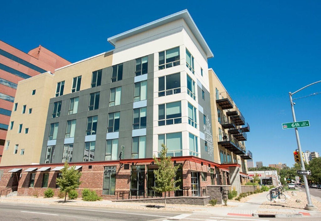 Building Exterior View at The Logan Apartments, Colorado, 80203