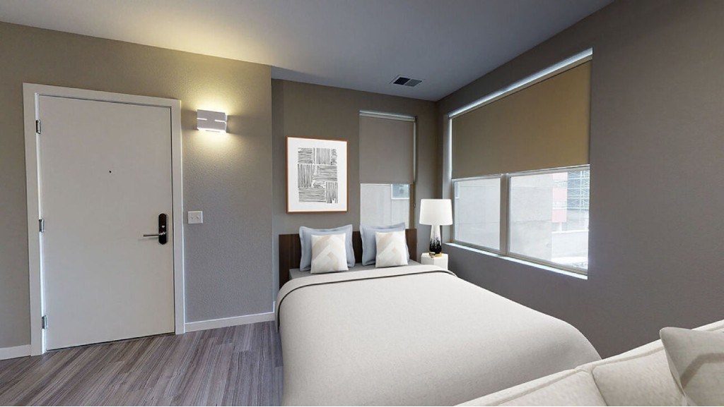 Large Bedroom at The Logan Apartments, Denver