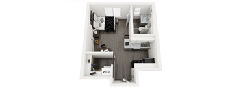 a1 floor plan  the residences at sawmill estates  studio floor plan ptr
