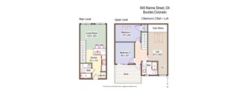 2 Bed 2 Bath + Loft