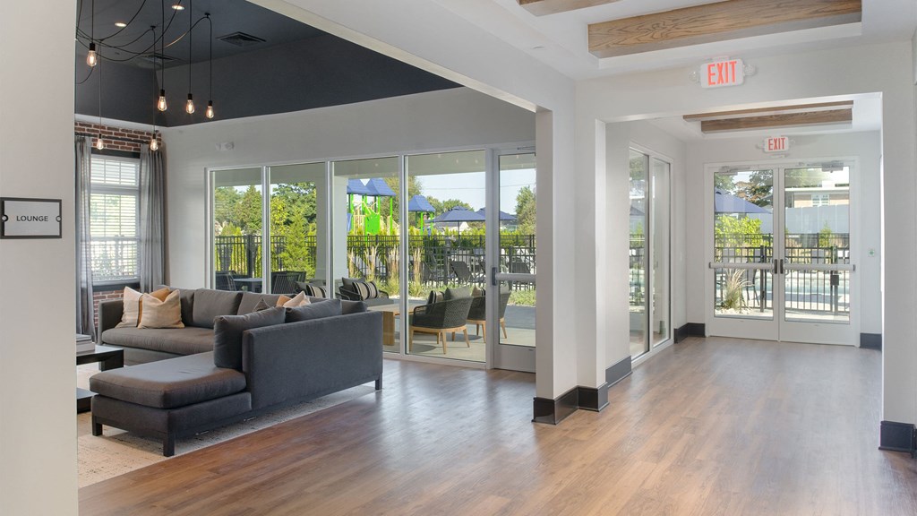 the preserve at gateway living room with couches and chairs