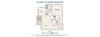 The Ashe A-1 Garden Apartment