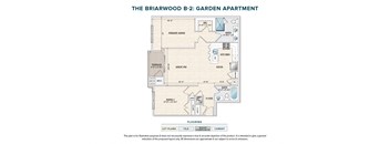 The Briarwood B-2 Garden Apartment