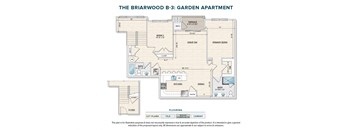 The Briarwood B-3 Garden Apartment